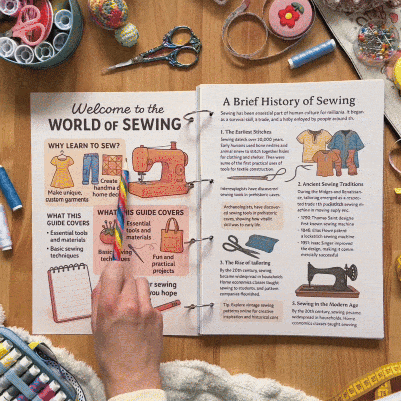 Sewing notes preview